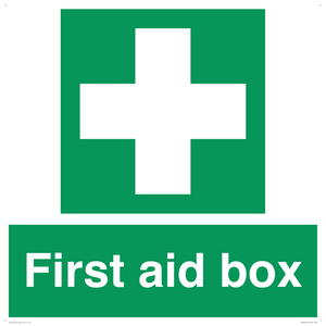 first aid box